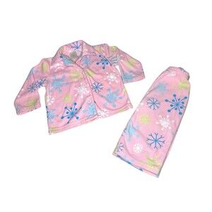 Gymboree Baby Girls Winter/Snowflake Pajamas size 12-18 months